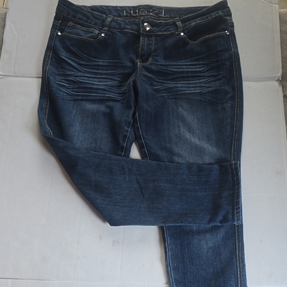 Rue21 Women's Dark Blue Skinny Jeans